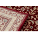 Tapis NAIN Ornement, cadre, 7965/51066 bordeaux / beige