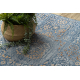 Tapete de lã NAIN Ornamento, vintage 7708/51611 azul / laranja