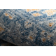 Tapis NAIN Ornement, vintage 7708/51611 bleu / orange