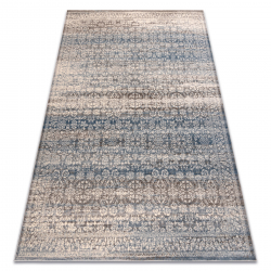 Carpet Wool NAIN Ornament, vintage 7594/51655 beige / blue