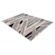 Tapis en laine NAIN Géométrique 7706/51655 beige / bleu