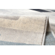 Tapis en laine NAIN Géométrique 7706/51655 beige / bleu