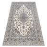Dywan NAIN Ornament, ramka 7335/51635 beż / niebieski