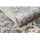 Teppe Ull NAIN Ornament, ramme, 7335/51635 beige / blå
