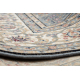 Carpet Wool NAIN Rosette, frame, 1180/51034 blue / beige