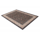 Tapis NAIN Fleurs, cadre 1181/51011 bleu foncé / beige