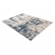 Carpet Wool NAIN Abstraction, vintage 7005/51655 beige / blue