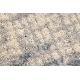 Carpet Wool NAIN Abstraction, vintage 7005/51655 beige / blue