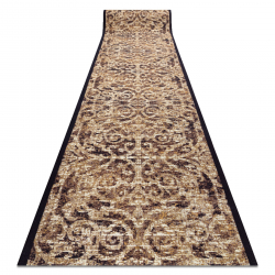 Løper antiskli DIGITAL - CLASSIC Ornament beige / brun