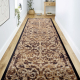 Vloerbekleding met rubber bekleed DIGITAL - CLASSIC Ornament beige / bruin