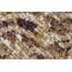 Juoksija, luistamaton DIGITAL - CLASSIC Ornamentti beige / ruskea 
