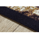Juoksija, luistamaton DIGITAL - CLASSIC Ornamentti beige / ruskea 