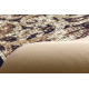 Runner anti-slip DIGITAL - CLASSIC Ornament beige / brown