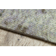 Läufer Antirutsch DIGITAL - SQUARES Geometrisch blau / beige  