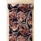 TAPIS DE COULOIR antidérapant DIGITAL - MONSTERA Feuilles beige / rose / noir 