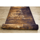 Runner anti-slip DIGITAL - CONCRETE Ornament gold