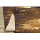 Runner anti-slip DIGITAL - CONCRETE Ornament gold
