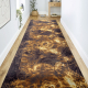 Runner anti-slip DIGITAL - ROMA Abstraction gold