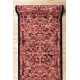 Runner anti-slip DIGITAL - CLASSIC Ornament brick burgundy / beige