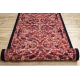 Runner anti-slip DIGITAL - CLASSIC Ornament brick burgundy / beige