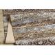 Läufer Antirutsch DIGITAL - BERGEN Marokkanisches Spalier, Trellis beige / grau