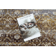 TAPIS DE COULOIR antidérapant DIGITAL - BERGEN Treillis marocain beige / gris