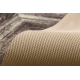 TAPIS DE COULOIR antidérapant DIGITAL - CHEVRON Chevron marron / beige 