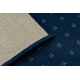 Fitted carpet CHAMBORD 077 blue