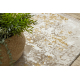 Moderne teppe DUKE 51546 beige / gull - Vintage, strukturert, veldig myk, frynser