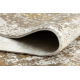 Moderne teppe DUKE 51546 beige / gull - Vintage, strukturert, veldig myk, frynser