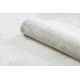 Moderne teppe, loper DUKE 51374 krem - Vintage, strukturert, veldig myk, frynser