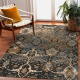 Wool carpet OMEGA Kirman oriental - cognac