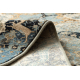 Tapis en laine OMEGA Kirman oriental - cognac