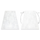 Modern carpet DUKE A0357 cream - Vintage, structured, very soft, fringes