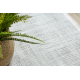 Modern carpet DUKE A0357 cream - Vintage, structured, very soft, fringes