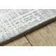 Modern carpet DUKE A0357 cream - Vintage, structured, very soft, fringes