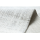 Modern carpet DUKE A0357 cream - Vintage, structured, very soft, fringes