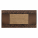 Doormat BH 806 Stones, antislip, outdoor, indoor, gum - brown