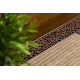 Doormat BH 806 Stones, antislip, outdoor, indoor, gum - brown