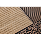 Doormat BH 806 Stones, antislip, outdoor, indoor, gum - brown