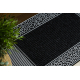 Doormat BH 806 Stones, antislip, outdoor, indoor, gum - silver