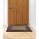 Doormate anti-deslizamento BH 107 Treliça, exterior, interior em - castanho