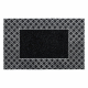 Doormat BH 107 Trellis, antislip, outdoor, indoor, gum - silver
