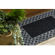 Doormat BH 107 Trellis, antislip, outdoor, indoor, gum - silver