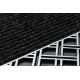 Doormat BH 107 Trellis, antislip, outdoor, indoor, gum - silver