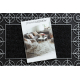 Doormat BH 205 circles, antislip, outdoor, indoor, gum - silver