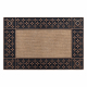 Doormat BH 207 Trellis, antislip, outdoor, indoor, gum - brown