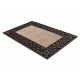 Doormat BH 207 Trellis, antislip, outdoor, indoor, gum - brown