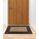 Doormat BH 207 Trellis, antislip, outdoor, indoor, gum - brown