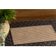 Doormat BH 207 Trellis, antislip, outdoor, indoor, gum - brown